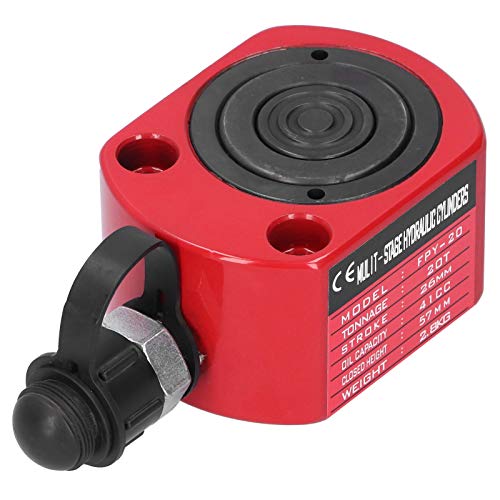 Mingzhe Separate Hydraulische Zylinder Ultra Dünn 20T Zylinder FPY-20 Rot 45 Stahl für die Stromindustriezubehör von Mingzhe