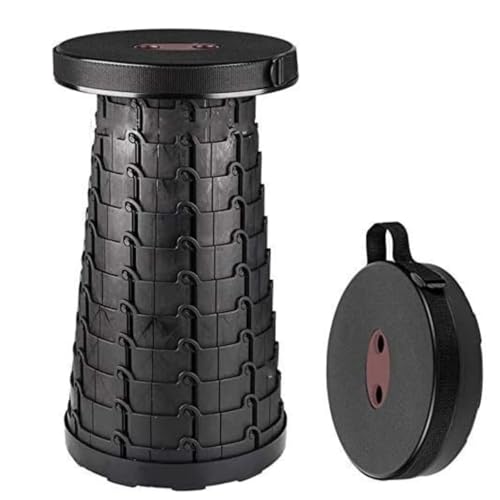 Mini Max Stool Falt-Hocker Hocker Stuhl schwarz-grau von Mini Max