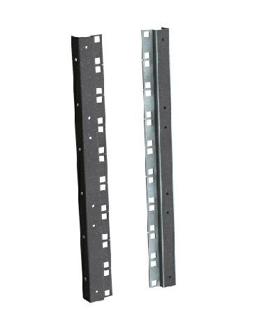 Rack Magic - 15HE Rack Profile Satz Schwarz für 19" Selbstbau Racks von Rack Magic