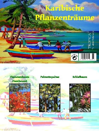 Mini-Gewächshaus - Karibische Pflanzenträume - Samen der Palmettopalme, Schlaf- und Flammenbaum von TROPICA