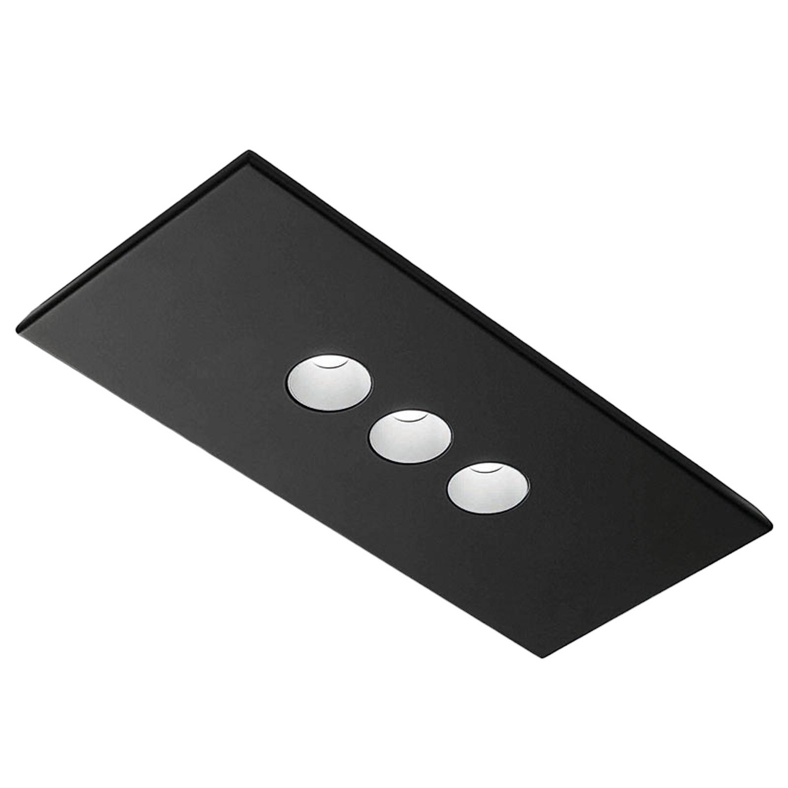 ICONE Confort LED-Wand- und Deckenleuchte, schwarz von ICONE