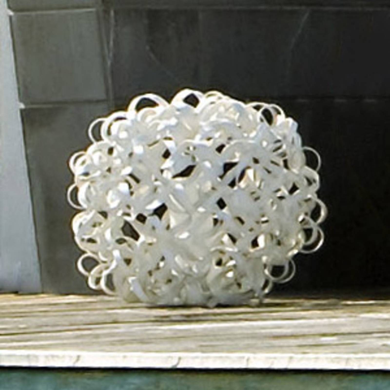 ICONE Salsola Designerleuchte f. außen, weiß, 48cm von ICONE