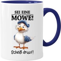 Keramik-Kaffeetasse, Sei Eine Möwe - Scheiß Drauf, 330Ml, Spülmaschinenfest Keramik-Kaffeetasse, Sei Eine Möwe - Scheiß Drauf, 330Ml, Spülmaschinenfest von MiniGeschenk