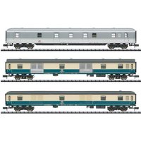 MiniTrix 15424 N Wagen-Set Postexpress ExprD 14117 der DB von MiniTrix