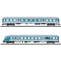 MiniTrix 18262 N 2er-Set Personenwagen Regionalexpress Blaulinge der GfF 2er-Wagen-Set MiniTrix 18262 N 2er-Set Personenwagen Regionalexpress Blaulinge der GfF 2er-Wagen-Set von MiniTrix