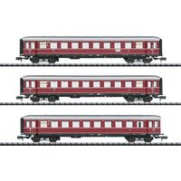 MiniTrix T15405 Personenwagen 3er-Set  Die roten Bamberger  Teil 1 der DB Teil 1 von MiniTrix