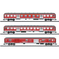 MiniTrix T15884 Personenwagen 3er-Set  Fahrradexpress  der DB von MiniTrix