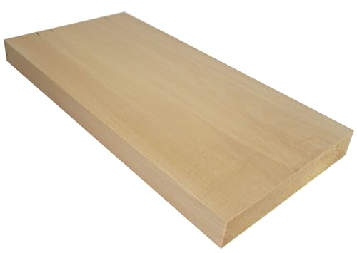 1 Stück Lindenholz, unbehandelt zum Drechseln oder Schnitzen 2,5x15x30 cm von Miniaturenbau-Lewen