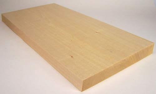 1 Stück Lindenholz, unbehandelt zum Drechseln oder Schnitzen 2,5x20x40 cm von Miniaturenbau-Lewen