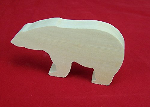 Eisbär, Rohling aus Lindenholz, astfrei, zum Schnitzen oder Bemalen, 11x6x2cm Eisbär, Rohling aus Lindenholz, astfrei, zum Schnitzen oder Bemalen, 11x6x2cm von Miniaturenbau-Lewen