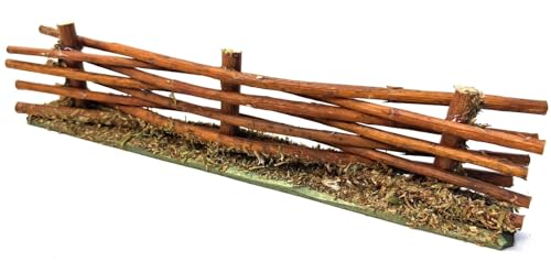 Miniaturenbau-Lewen Weidenzaun, Flechtzaun für Weihnachtskrippen. 4cm hoch. 20cm lang. Miniaturenbau-Lewen Weidenzaun, Flechtzaun für Weihnachtskrippen. 4cm hoch. 20cm lang. von Miniaturenbau-Lewen