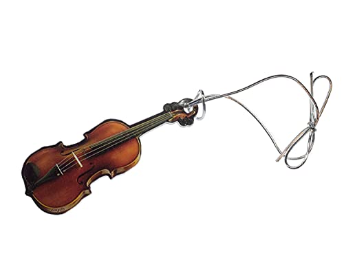 1x Weihnachtsbaumanhänger Geige Spiegel Baumschmuck Instrument Violine von Miniblings