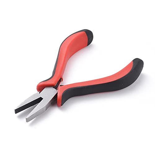 Flachzange Zange Schmuckzange Biegezange Bastel-Zange Miniblings rot schw breit von Miniblings