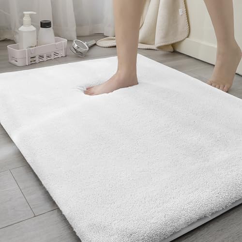 MINIDEAR Badezimmerteppich, 61 x 91,4 cm, dicker Memory-Schaum-Badematte, ultraweich und flauschig, rutschfest, schnell trocknend, saugfähig, waschbar, Boden-Mikrofasermatte für Dusche, Badewanne MINIDEAR Badezimmerteppich, 61 x 91,4 cm, dicker Memory-Schaum-Badematte, ultraweich und flauschig, rutschfest, schnell trocknend, saugfähig, waschbar, Boden-Mikrofasermatte für Dusche, Badewanne von Minidear