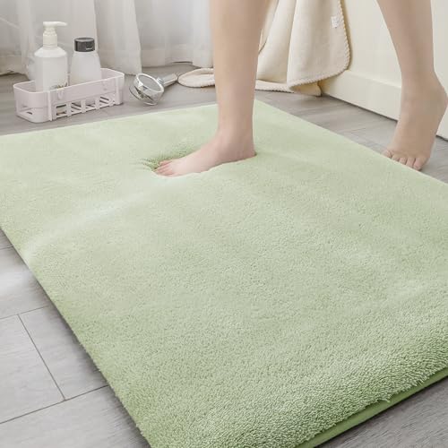 MINIDEAR Badezimmerteppich, 61 x 91,4 cm, dicker Memory-Schaum-Badematte, ultraweich und flauschig, rutschfest, schnell trocknend, saugfähig, waschbar, Boden-Mikrofasermatte für Dusche, Badewanne MINIDEAR Badezimmerteppich, 61 x 91,4 cm, dicker Memory-Schaum-Badematte, ultraweich und flauschig, rutschfest, schnell trocknend, saugfähig, waschbar, Boden-Mikrofasermatte für Dusche, Badewanne von Minidear