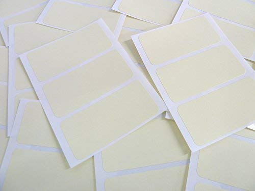 65x30mm Rechteckig Farbcode Sticker - Packungen mit 45 Bunt Rechteck Klebeetiketten - 30 Colours Verfügbar - Creme 65x30mm Rechteckig Farbcode Sticker - Packungen mit 45 Bunt Rechteck Klebeetiketten - 30 Colours Verfügbar - Creme von Minilabel