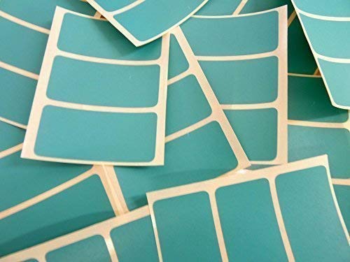 65x30mm Rechteckig Farbcode Sticker - Packungen mit 45 Bunt Rechteck Klebeetiketten - 30 Colours Verfügbar - Türkis 65x30mm Rechteckig Farbcode Sticker - Packungen mit 45 Bunt Rechteck Klebeetiketten - 30 Colours Verfügbar - Türkis von Minilabel