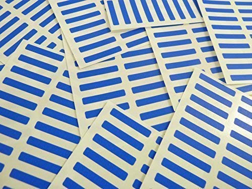 Klein 30x5mm Rechteckig Farbcode Sticker Packungen 200 Bunt Rechteckig Sticky Etiketten 30 Farben Erhältlich - Königsblau Klein 30x5mm Rechteckig Farbcode Sticker Packungen 200 Bunt Rechteckig Sticky Etiketten 30 Farben Erhältlich - Königsblau von Minilabel