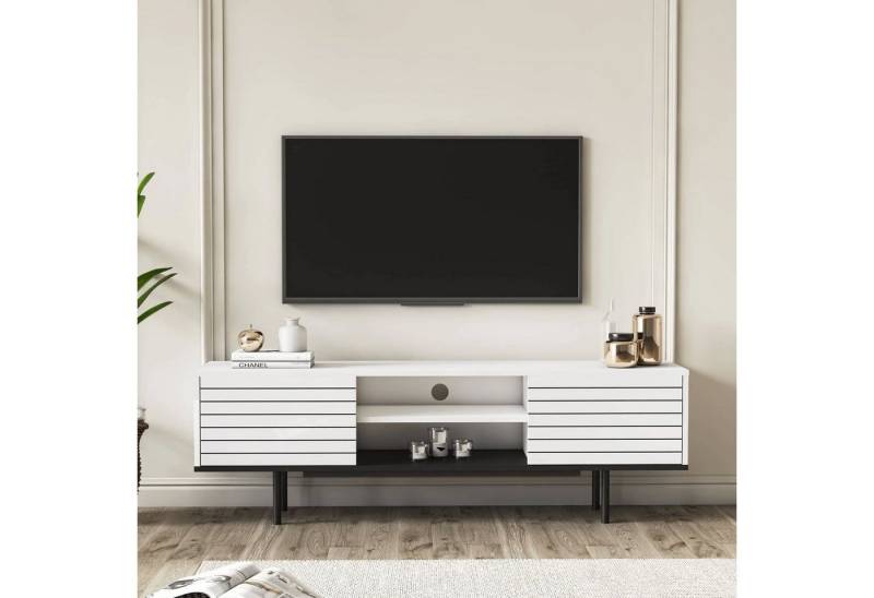 DEMA Home TV-Schrank Lowboard Colosseo, Breite 160 cm, Fernseher bis zu 32-70 Zoll von DEMA Home