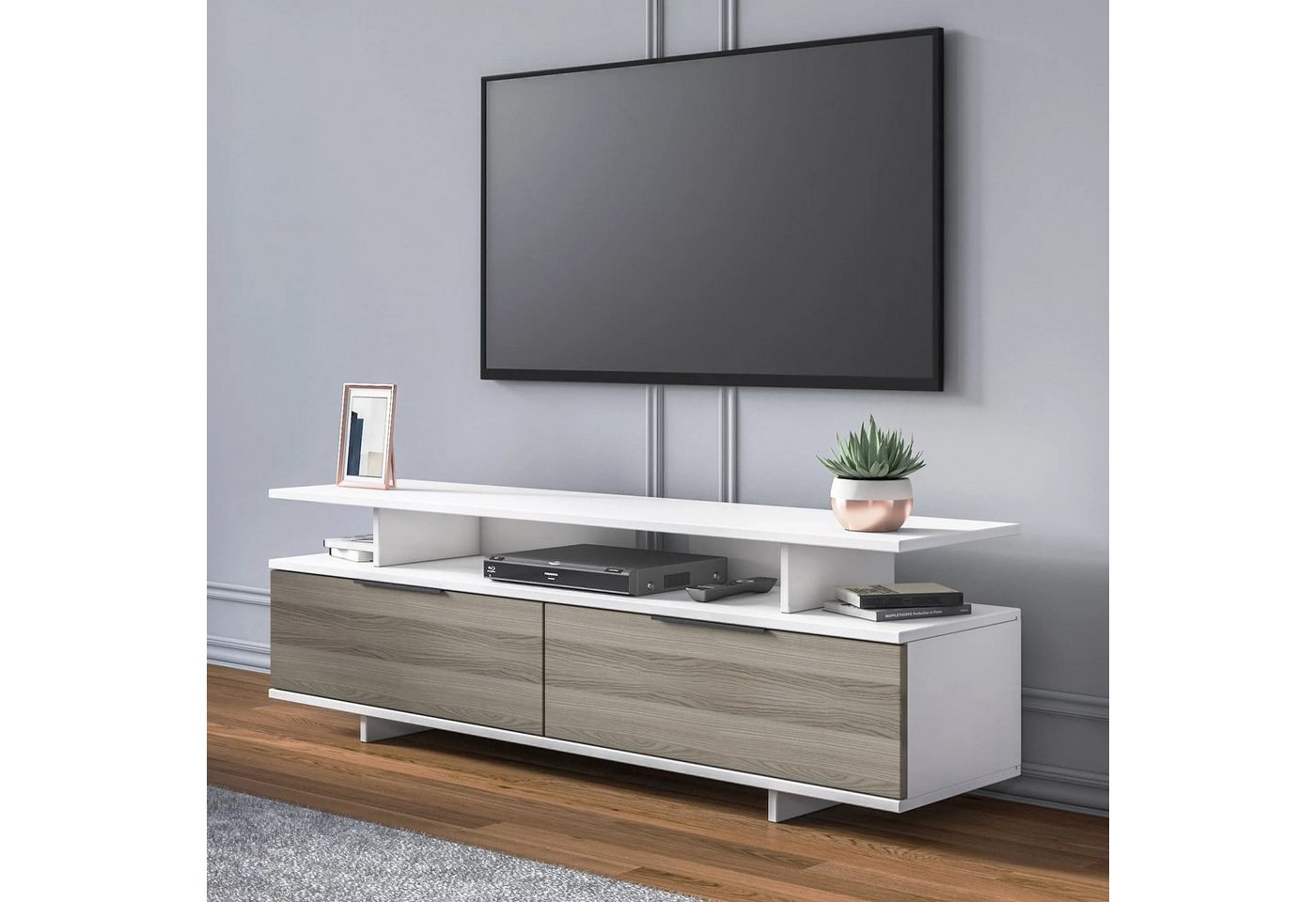 DEMA Home TV-Schrank Lowboard Dream, Breite 150 cm, Fernseher bis zu 32-70 Zoll von DEMA Home