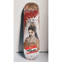 Original Handgemaltes Valentinstag Collage Board, Skateboard Dekoration Custom Art Minimaki Original Handgemaltes Valentinstag Collage Board, Skateboard Dekoration Custom Art Minimaki von MinimakiDesign