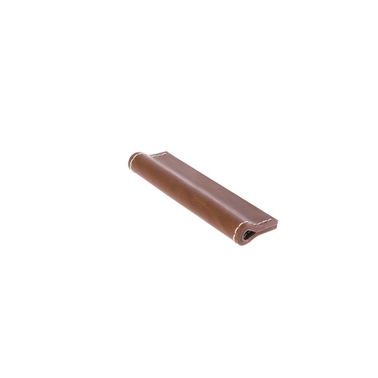 Leder-Möbelgriff MAILAND Exclusiv Brown V 128 von Minimaro