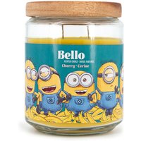 Duftkerze Minions, 510g, Kokosnuss Vanille Pfirsich, Glas mit Holzdeckel, Dekokerze, Rosa Duftkerze Minions, 510g, Kokosnuss Vanille Pfirsich, Glas mit Holzdeckel, Dekokerze, Rosa von Minions