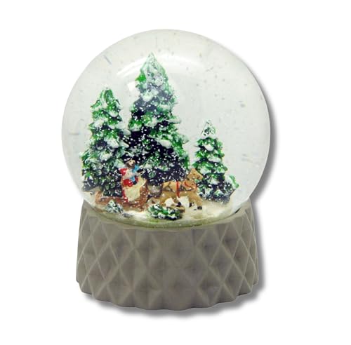 Schneekugel Nostalgie Nostalgie Schlittenfahrt auf Sockel kubisch beige | Pure-Line | Schüttelkugel | H: 12 cm B: 10 cm | 20176 Schneekugel Nostalgie Nostalgie Schlittenfahrt auf Sockel kubisch beige | Pure-Line | Schüttelkugel | H: 12 cm B: 10 cm | 20176 von Minium Collection