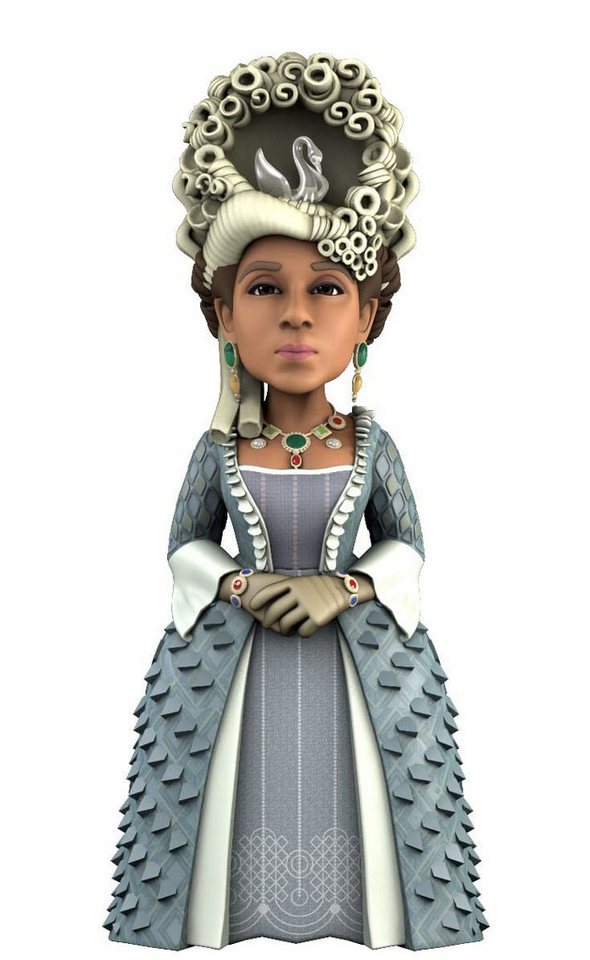 Minix Dekofigur Bridgerton Minix Figur Königin Charlotte 12 cm (1 St), Alle Produkte sind nummeriert, um die Sammelbarkeit zu erhöhen. von Minix