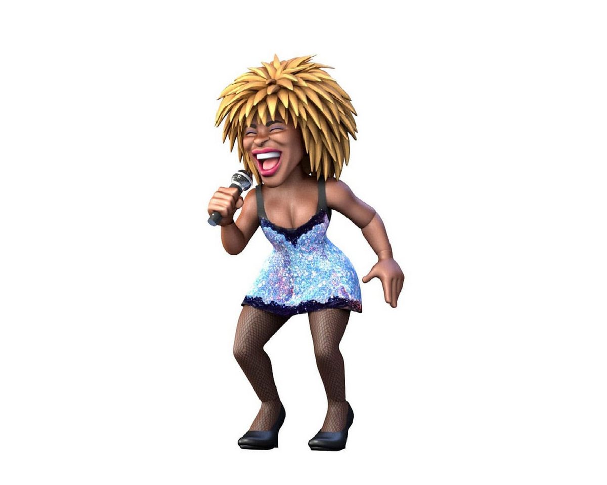 Minix Dekofigur Tina Turner Minix Figur Tina Turner 12 cm (1 St), Alle Produkte sind nummeriert, um die Sammelbarkeit zu erhöhen. von Minix