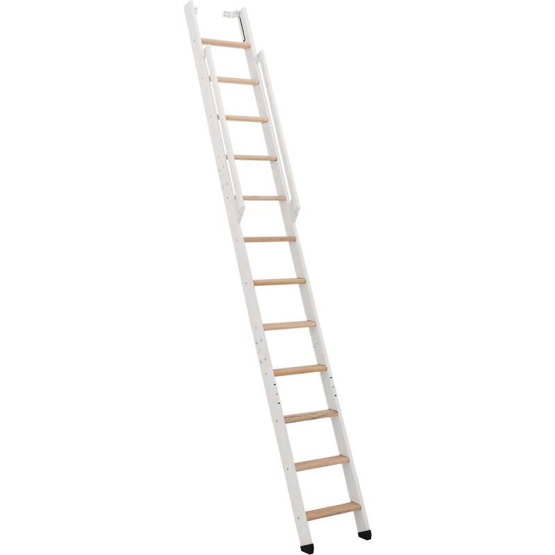Minka Raumspartreppe Strong Buche Weiß mit 12 Stufen Geschoßhöhe 290 cm von Minka