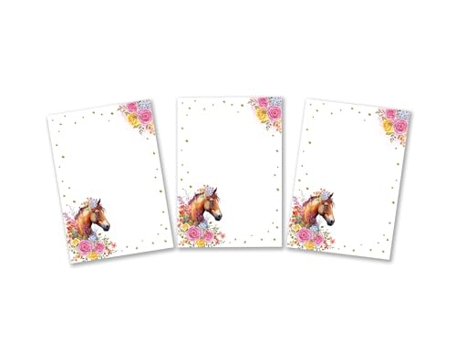12 Mini-Notizblöcke Pferd Mitgebsel für Kindergeburtstag Gastgeschenke für Mädchen Mädchengeburtstag / A7-Format 12 Mini-Notizblöcke Pferd Mitgebsel für Kindergeburtstag Gastgeschenke für Mädchen Mädchengeburtstag / A7-Format von Minkocards