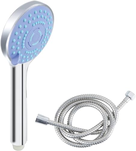 Minnhua Duschkopf mit Schlauch 1.5M Hochdruck Duschkopf mit 3 Strahlarten Brausekopf Wassersparend Duschbrause Handheld Minnhua Duschkopf mit Schlauch 1.5M Hochdruck Duschkopf mit 3 Strahlarten Brausekopf Wassersparend Duschbrause Handheld von Minnhua