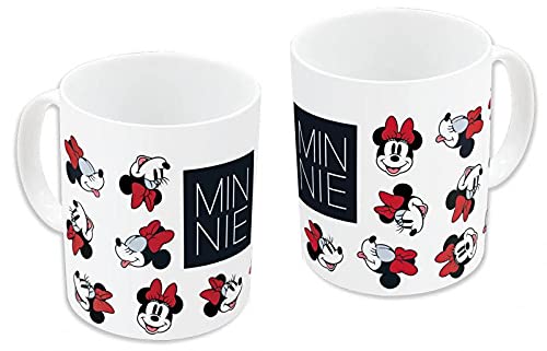 Minnie Mouse funny Heads Tasse, Keramik, 325 ml von VO design
