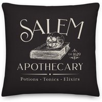 Salem Apotheker Hexen Halloween Kissen von Minor5Emporium