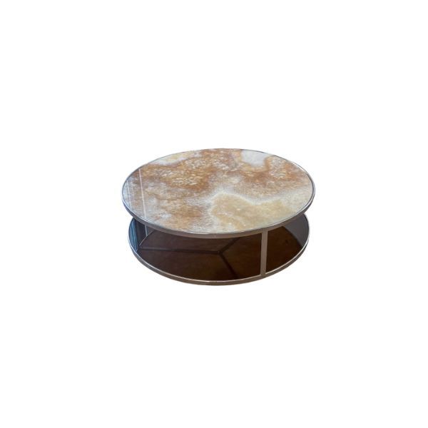 Huber Tisch aus Onyx von Rodolfo Dordoni, Minotti von Minotti