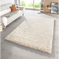 HANSE Home Hochflor-Teppich "Venice", rechteckig, 45 mm Höhe, meliert, Shaggy, dichter Flor, Uni, robust, Langflor, Wohnzimmer von Hanse Home