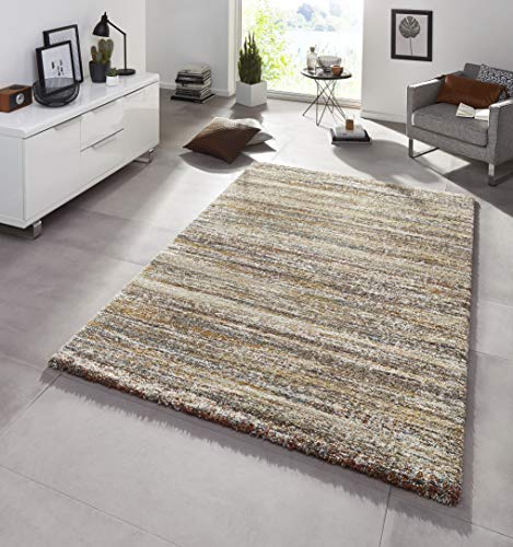 Mint Rugs 102803_160x230 Design Teppich High-Pile Granite, Kunstfaser, braun Mottled, 230 x 160 x 2.5 cm von Mint Rugs
