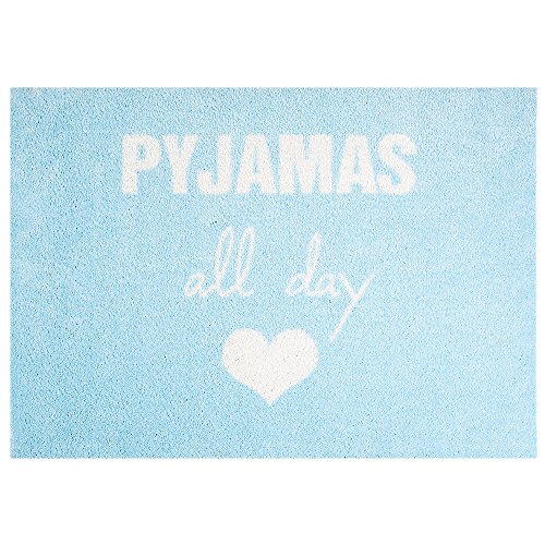 Mint Rugs Statement Mat "Pyjamas all day", Kunstfaser, 70 x 50 x 0.7 cm Mint Rugs Statement Mat "Pyjamas all day", Kunstfaser, 70 x 50 x 0.7 cm von Mint Rugs