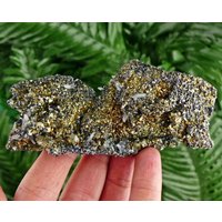 Wunderschöner Quarz Mit Sphalerit Und Chalcopyrit, Kristalle, Mineralien, Naturkristall N6694 von Minterest