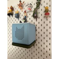 Tonieboxhalter Für Ikea Skadis I Toniebox Zubehör Kinderzimmer Regal Toniehalter von Mintgrueneliiebe