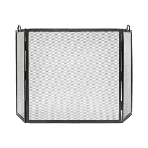 Flat Top, 76,2 x 76,2 cm, Graphit, Twisted Rope Folding Screen von Minuteman International