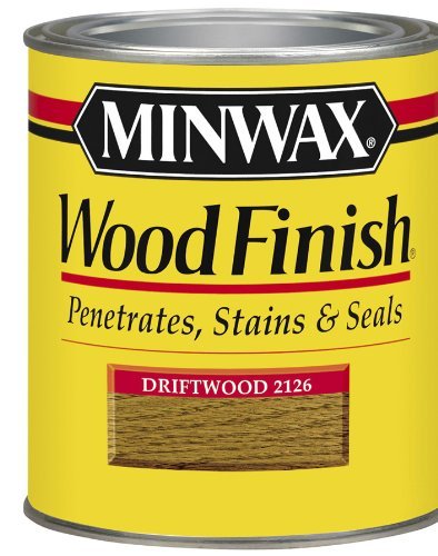 Minwax 22126 1/2 Pint Wood Finish Interior Wood Stain, Driftwood by Minwax von Minwax