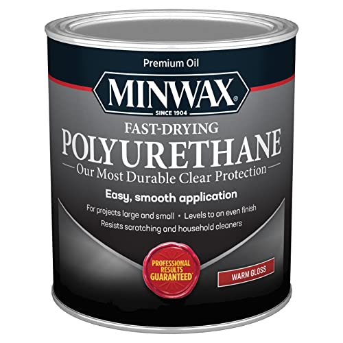 Minwax 63000 Fast Drying Polyurethane Clear Gloss, Quart by Minwax von Minwax