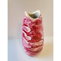 Mccoy Keramik Seltene Glasierte Art-Deco-Keramikvase Sammlerstück, 1950Er Jahre von MinxandOnyx