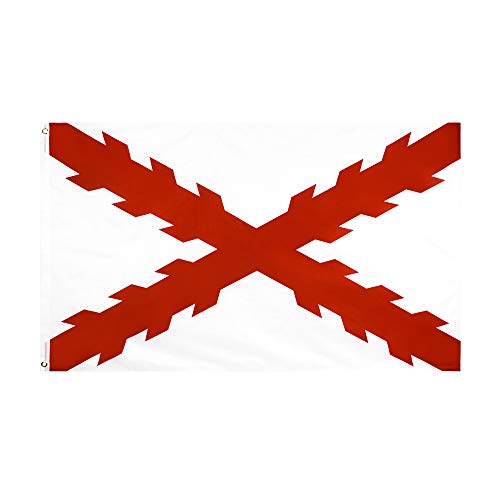 Minyose 90X150cm Flagge des Spanischen Reiches Burgund von Minyose