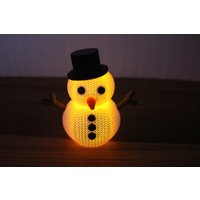 Leuchtender Schneemann/ Deko Zu Weihnachten/ Winter Leuchtender Schneemann/ Deko Zu Weihnachten/ Winter von MinzaMinza