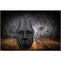 Wunderschöne Schwarz Matte Deko-Vase Aus Kunststoff Für Trockenblumen Wunderschöne Schwarz Matte Deko-Vase Aus Kunststoff Für Trockenblumen von MinzasVasen