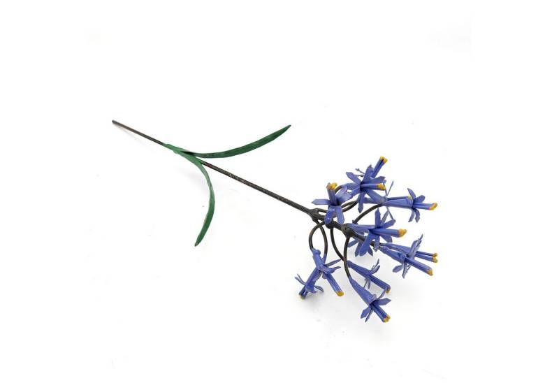 Mio Moyo Gartenfigur Agapanthus, Dekoration für Haus und Garten aus Metall, Gartendeko, Blumen, Vögel von Mio Moyo