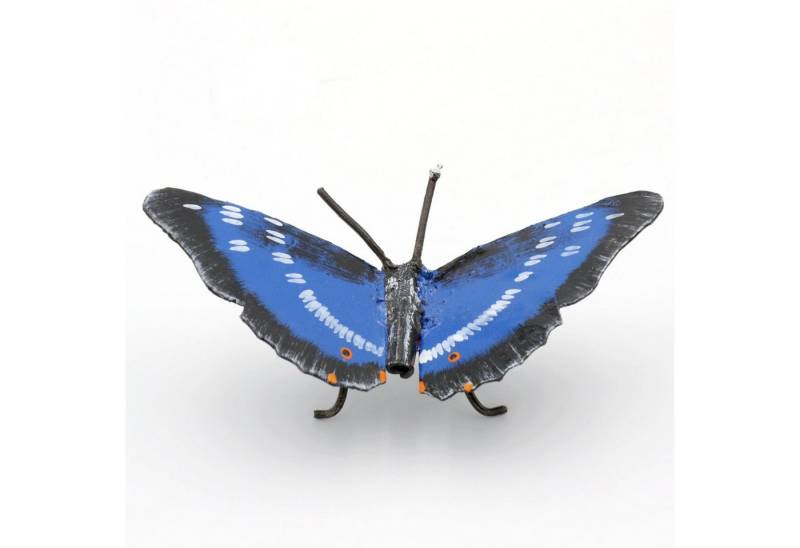 Mio Moyo Gartenfigur Großer Schillerfalter, Dekoration für Haus und Garten aus Metall, Gartendeko, Blumen, Vögel von Mio Moyo